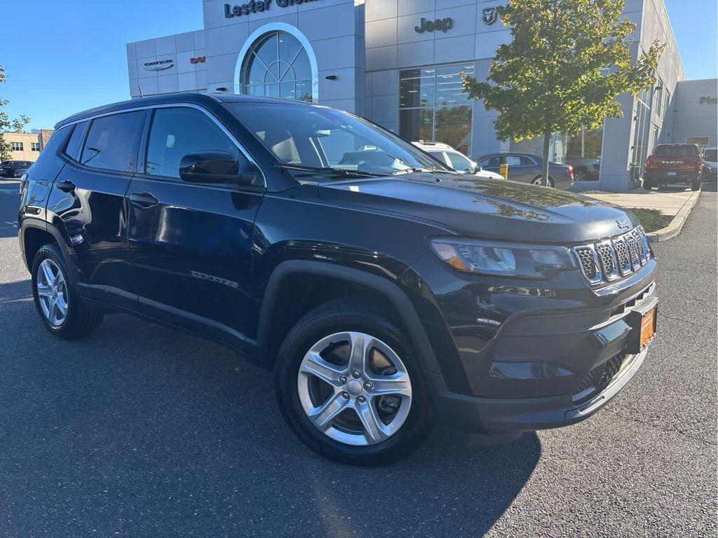 used 2023 Jeep Compass car, priced at $17,937