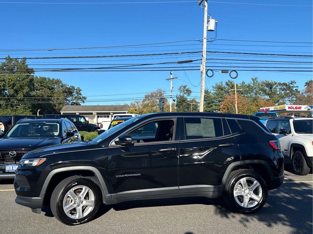 used 2023 Jeep Compass car, priced at $17,937
