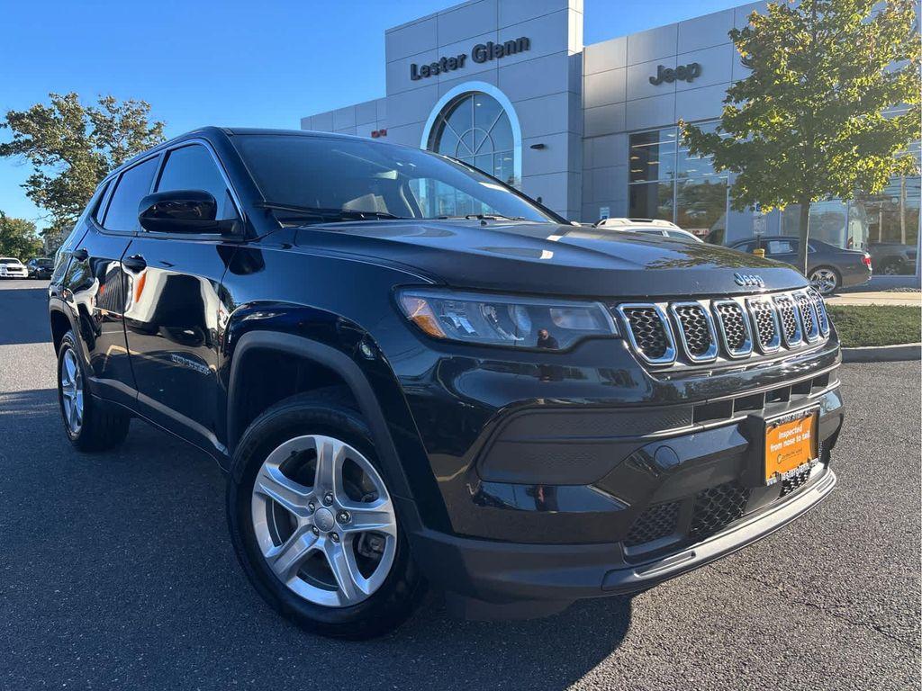 used 2023 Jeep Compass car, priced at $17,937
