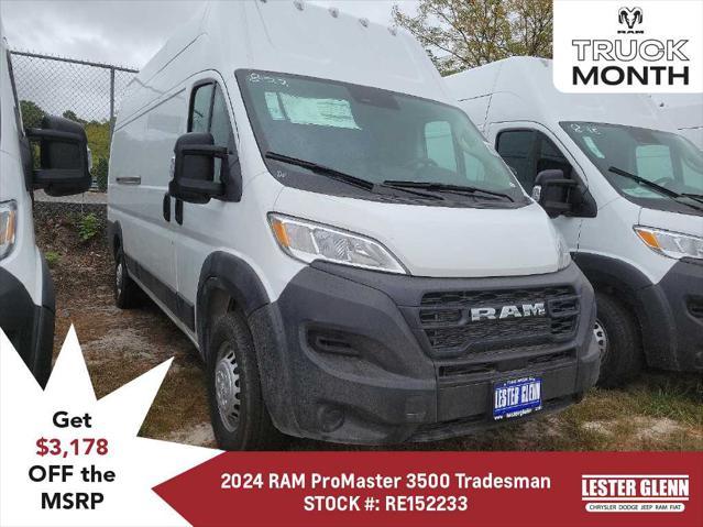 new 2024 Ram ProMaster 3500 car, priced at $54,707