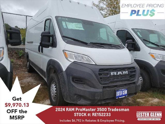 new 2024 Ram ProMaster 3500 car, priced at $54,707