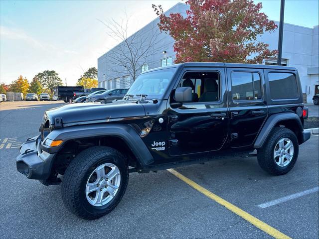 used 2020 Jeep Wrangler Unlimited car, priced at $27,337