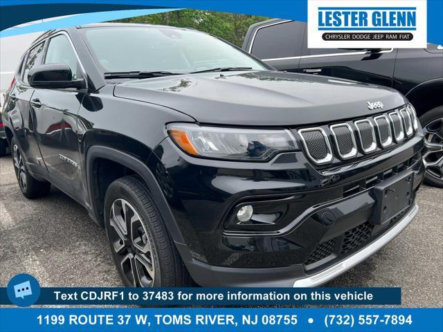 used 2022 Jeep Compass car, priced at $24,937