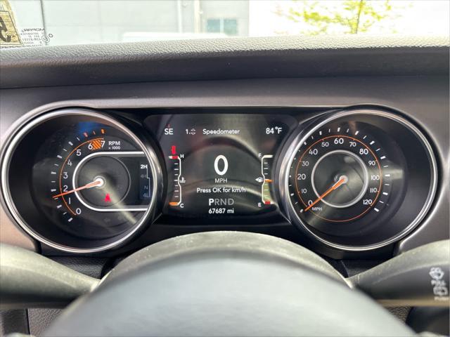 used 2021 Jeep Wrangler Unlimited car, priced at $27,537