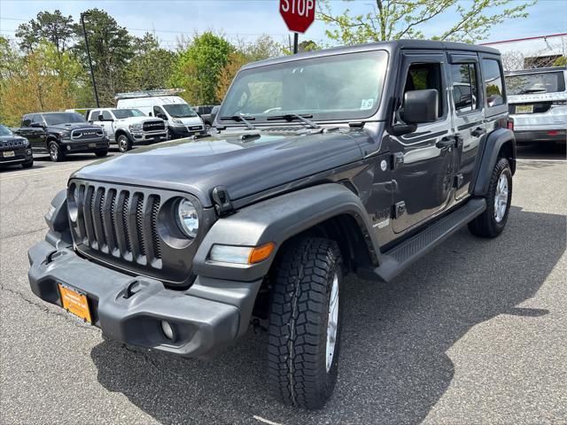 used 2021 Jeep Wrangler Unlimited car, priced at $27,537