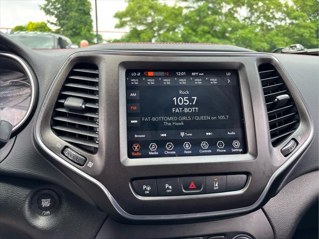 used 2021 Jeep Cherokee car, priced at $25,937