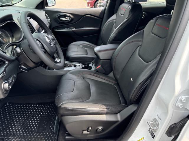 used 2021 Jeep Cherokee car, priced at $25,937