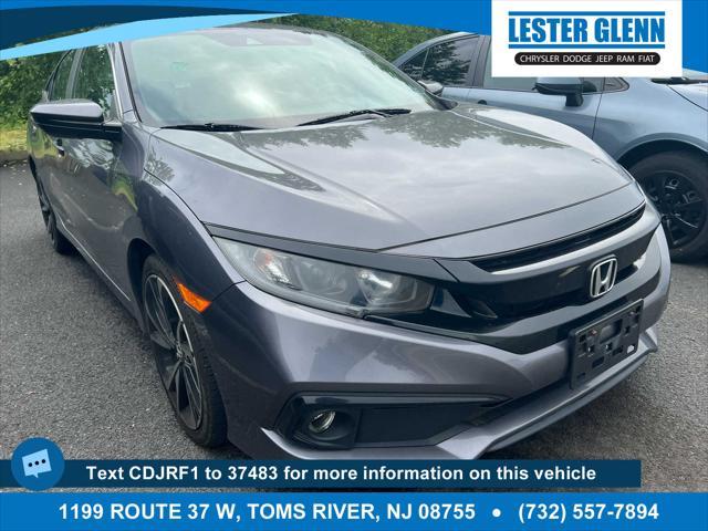 used 2019 Honda Civic car, priced at $18,437