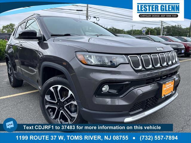 used 2022 Jeep Compass car, priced at $23,237