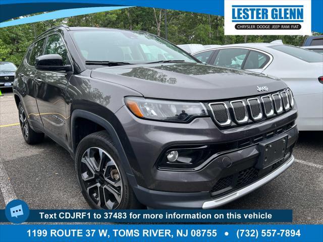 used 2022 Jeep Compass car, priced at $23,937