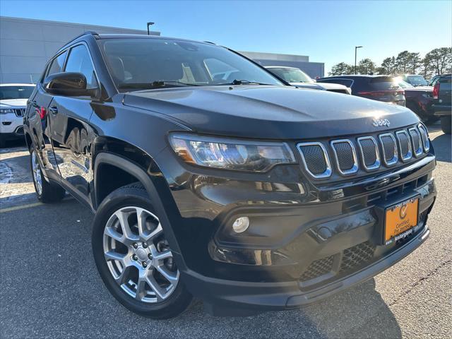 used 2022 Jeep Compass car, priced at $21,837