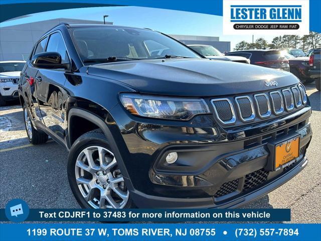 used 2022 Jeep Compass car, priced at $21,837