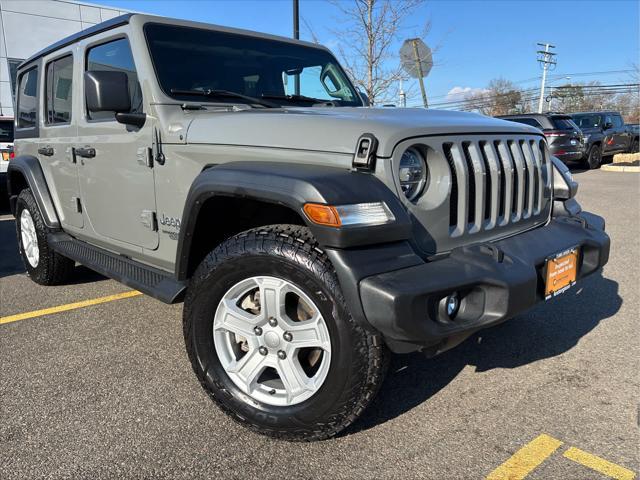 used 2021 Jeep Wrangler Unlimited car, priced at $31,937