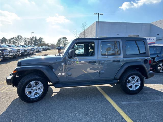 used 2021 Jeep Wrangler Unlimited car, priced at $31,937