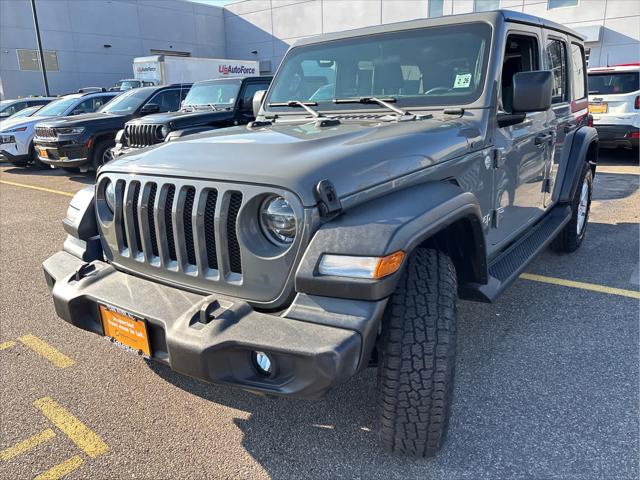 used 2021 Jeep Wrangler Unlimited car, priced at $31,937