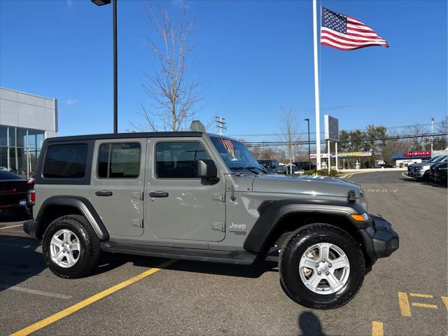 used 2021 Jeep Wrangler Unlimited car, priced at $31,937