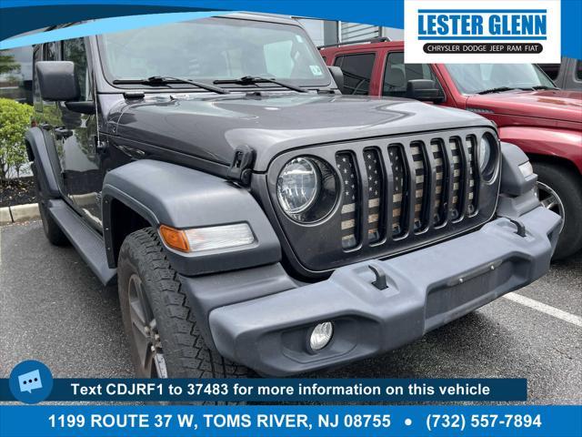 used 2021 Jeep Wrangler Unlimited car, priced at $29,337