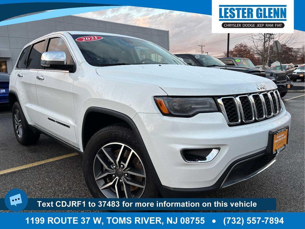 used 2021 Jeep Grand Cherokee car, priced at $23,837