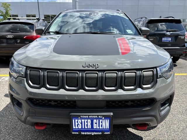 used 2022 Jeep Compass car, priced at $23,337