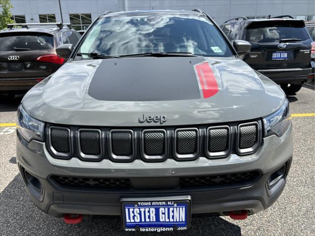 used 2022 Jeep Compass car, priced at $23,337