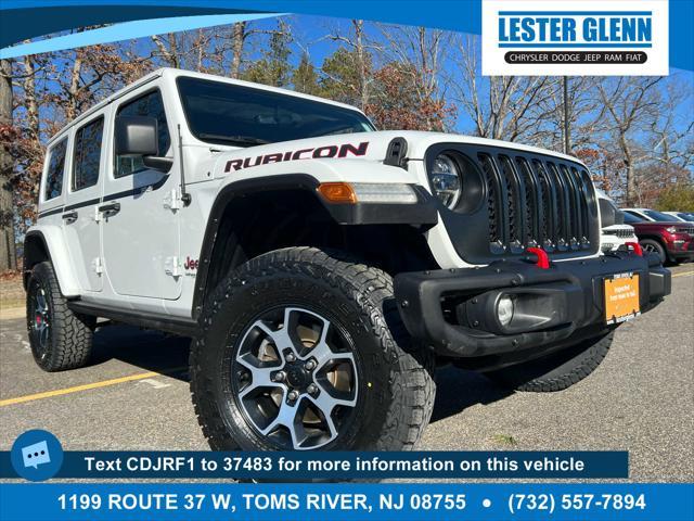 used 2022 Jeep Wrangler Unlimited car, priced at $37,837