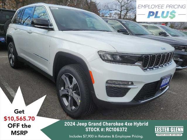 new 2024 Jeep Grand Cherokee 4xe car, priced at $65,169