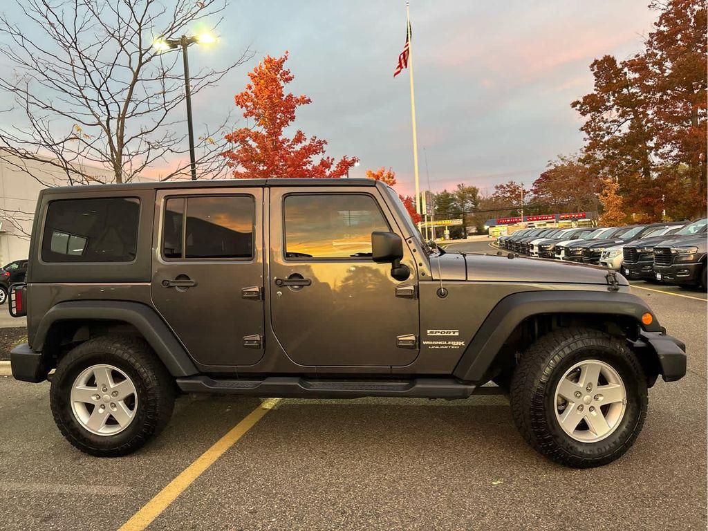 used 2018 Jeep Wrangler JK Unlimited car, priced at $20,937