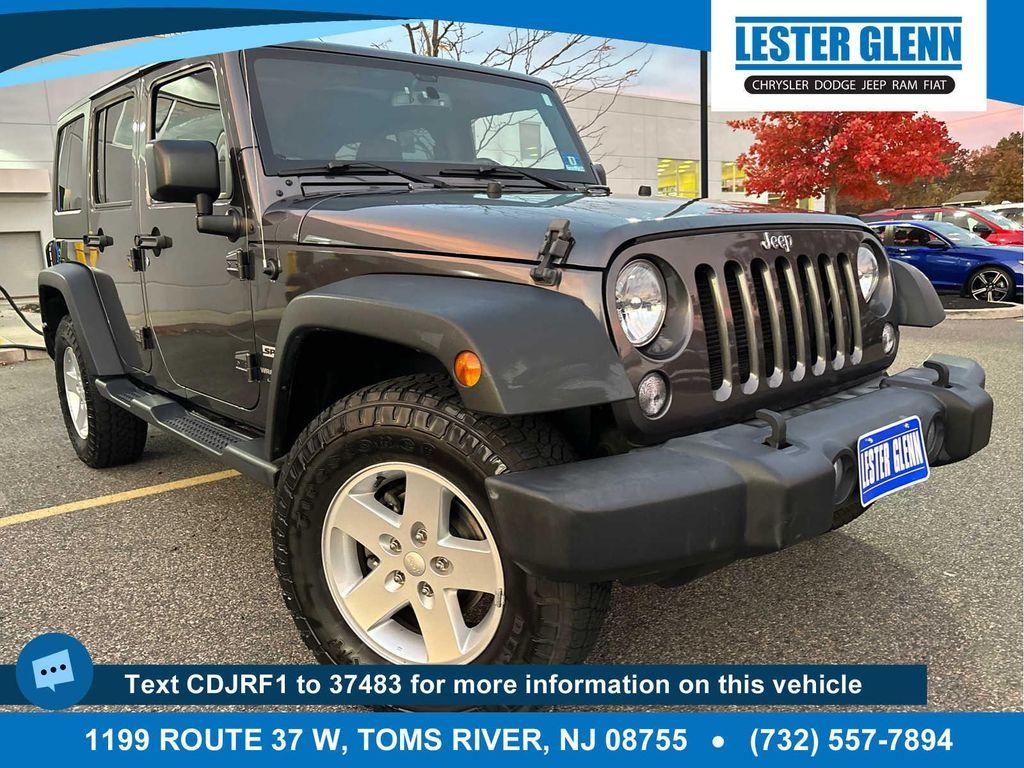 used 2018 Jeep Wrangler JK Unlimited car, priced at $20,937