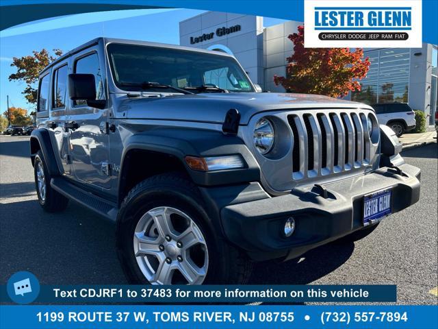 used 2018 Jeep Wrangler Unlimited car, priced at $26,937