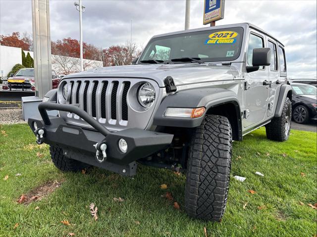 used 2021 Jeep Wrangler Unlimited car, priced at $25,537