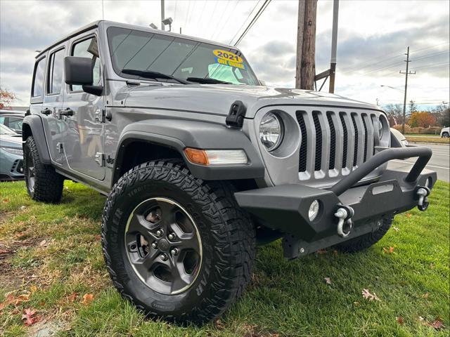 used 2021 Jeep Wrangler Unlimited car, priced at $25,537