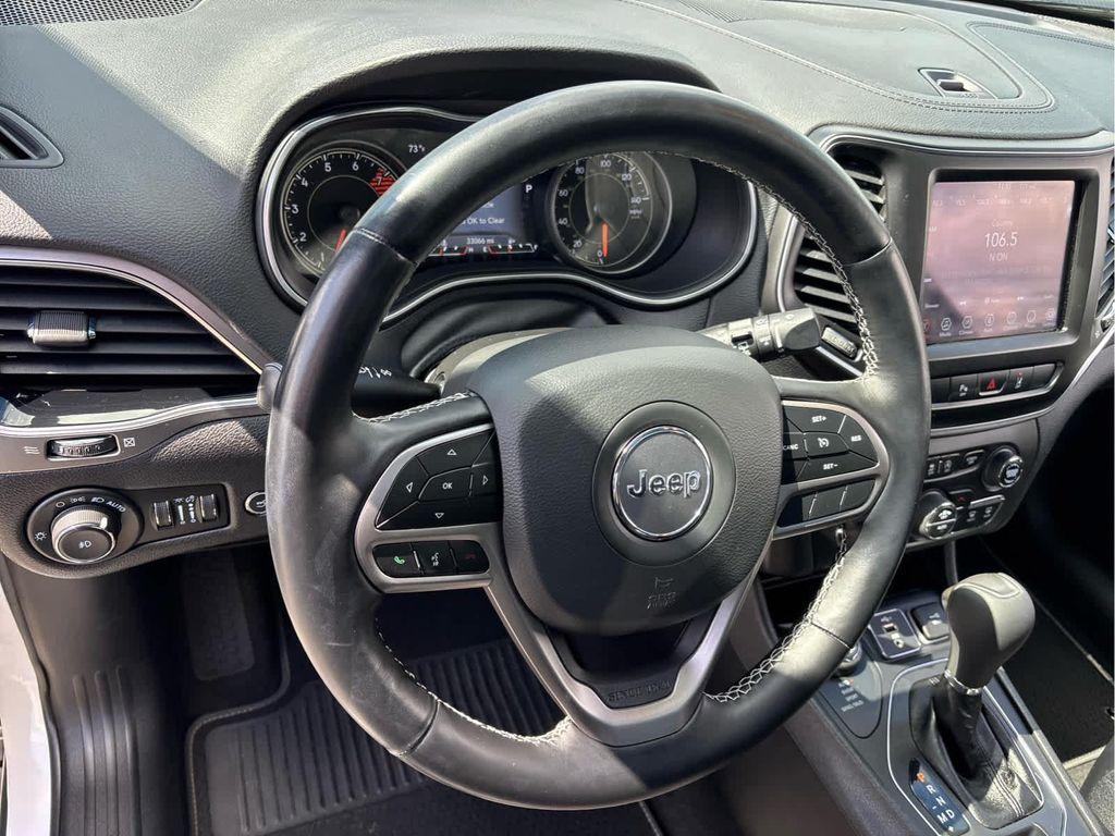 used 2021 Jeep Cherokee car, priced at $23,433