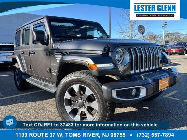 used 2021 Jeep Wrangler Unlimited car, priced at $33,937