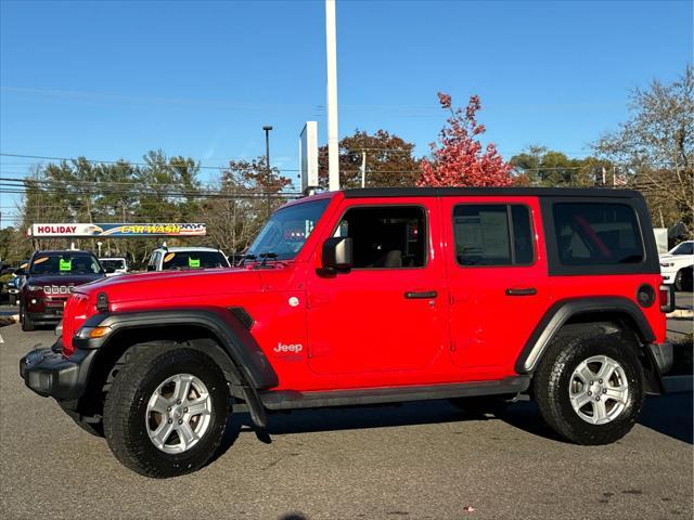 used 2019 Jeep Wrangler Unlimited car, priced at $20,337