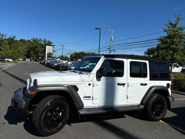 used 2022 Jeep Wrangler Unlimited car, priced at $36,337