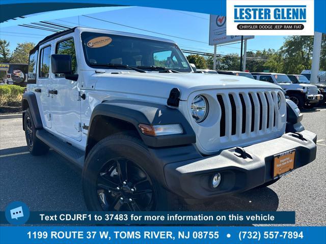 used 2022 Jeep Wrangler Unlimited car, priced at $36,337