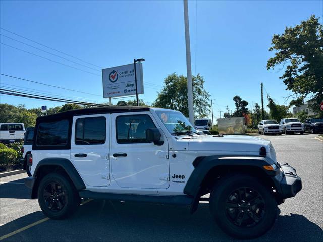 used 2022 Jeep Wrangler Unlimited car, priced at $36,337