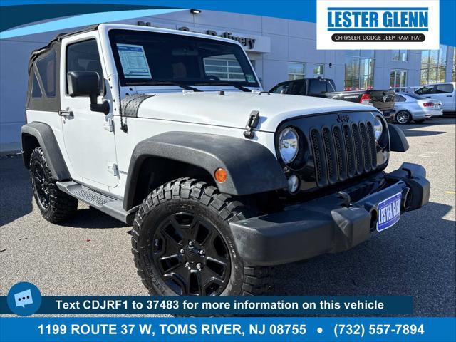 used 2015 Jeep Wrangler car, priced at $17,937