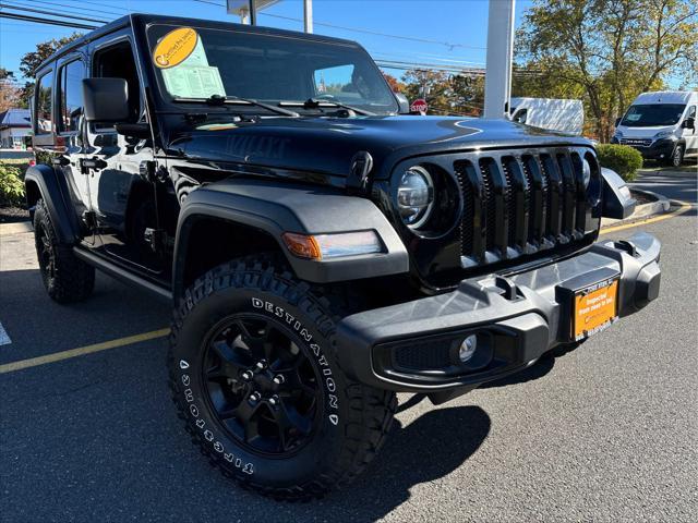 used 2021 Jeep Wrangler car, priced at $31,937