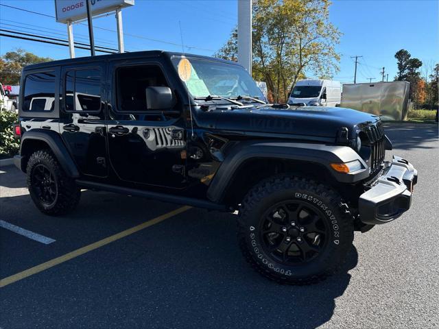 used 2021 Jeep Wrangler car, priced at $31,937