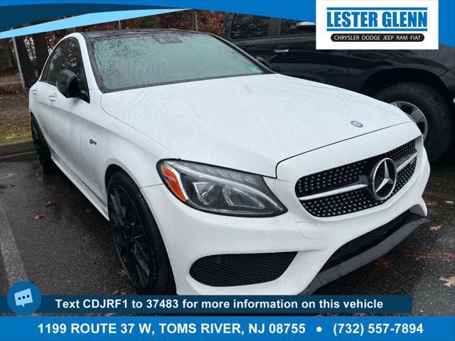 used 2017 Mercedes-Benz AMG C 43 car, priced at $22,937