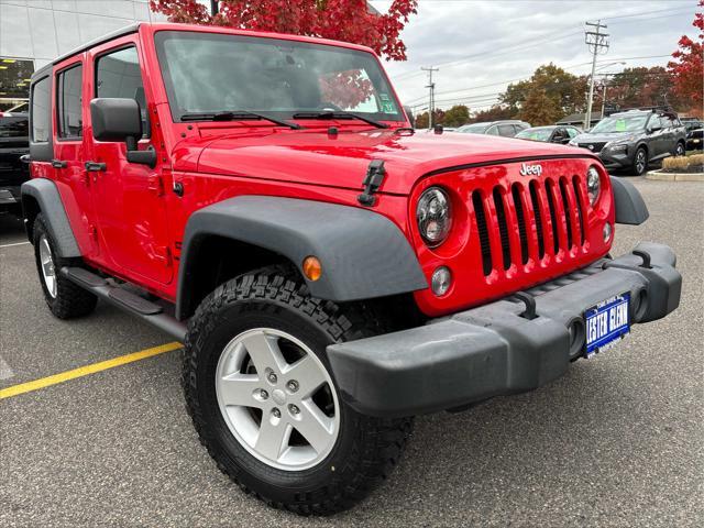 used 2018 Jeep Wrangler JK Unlimited car, priced at $22,337