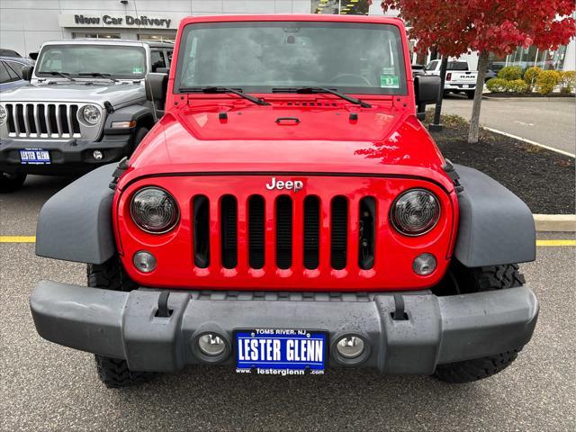 used 2018 Jeep Wrangler JK Unlimited car, priced at $22,337