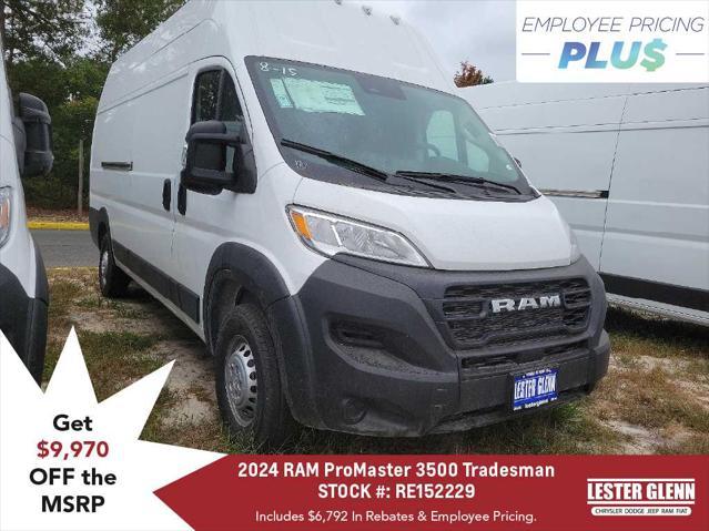 new 2024 Ram ProMaster 3500 car, priced at $54,707