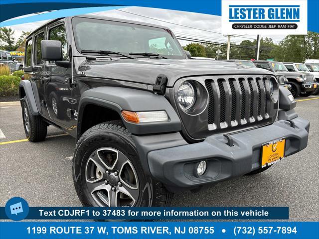 used 2020 Jeep Wrangler Unlimited car, priced at $31,937