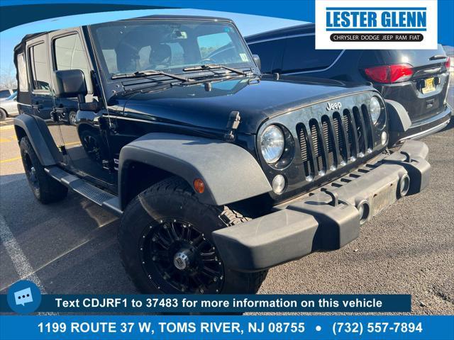 used 2015 Jeep Wrangler Unlimited car, priced at $19,937