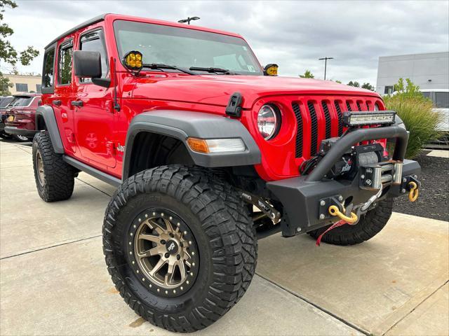 used 2020 Jeep Wrangler Unlimited car, priced at $32,937