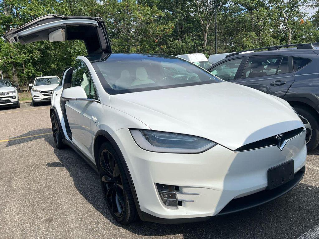 used 2018 Tesla Model X car, priced at $27,937