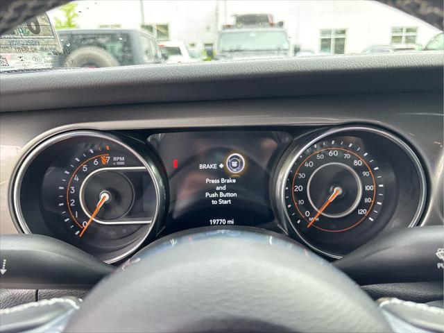 used 2022 Jeep Wrangler Unlimited car, priced at $37,937