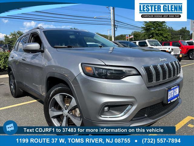 used 2019 Jeep Cherokee car, priced at $19,837